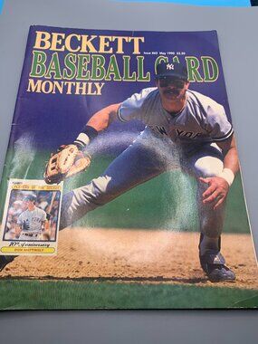 Beckett Baseball Card Monthly Issue #62 May 1990 VTG CONDITION